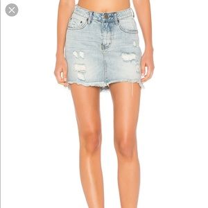 One Teaspoon High Waisted Skirt